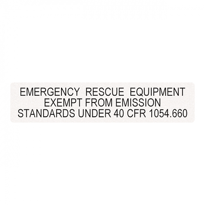 AUTOCOLLANT-37 MARK-3 EXEMPTION EPA