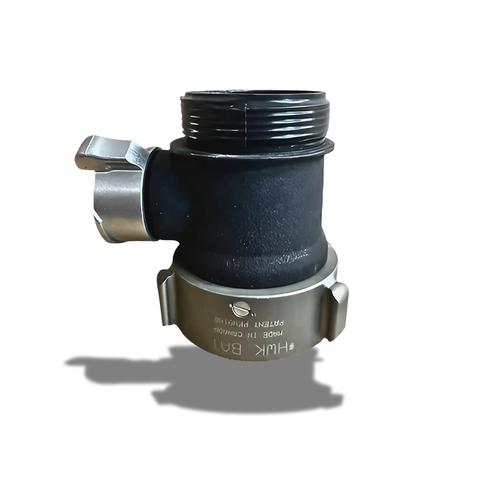 Water Thief – 2.5" BAT x 1.5" QC with Shut-Off Valve
