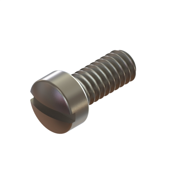 12-39 Screw 1/4-28x9/16 Slot Fillister SS