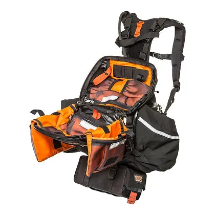 Top view of MED LID showing zipper closure.