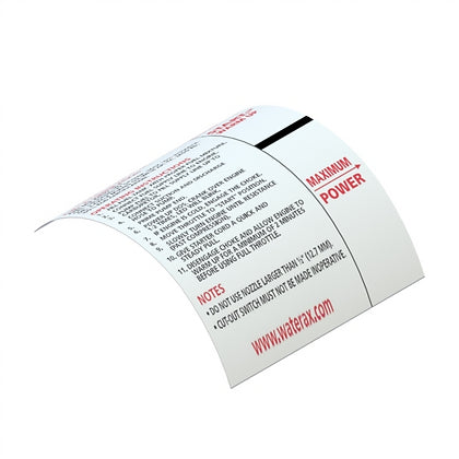 A-4030 DECAL ON CARBURATOR SHROUD - Flash Wildfire Services