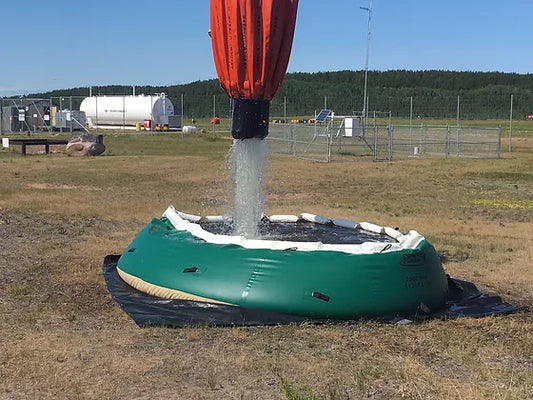 500 Imp. Gallon Forestry Portable water tank W/Carrying Case and Ground Sheet