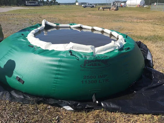 1000 Imp. Gallon Forestry Portable water tank W/Carrying Case and Ground Sheet