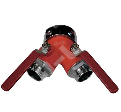Female x Male Brass Fire Hydrant Y With Shut Off Valves