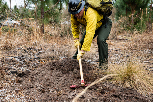 Fire Rake with 60" Handle