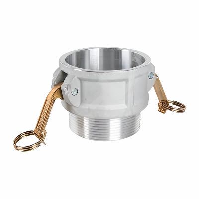 6" Aluminum Part B Camlock - Male NPT Coupler