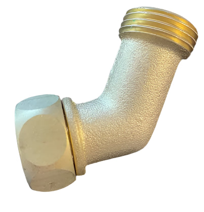 3/4" BR GHT 45 GOOSENECK