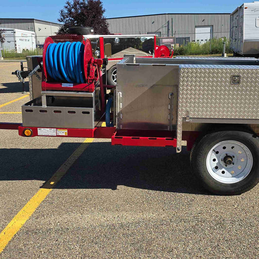 Single Axle 125 Gallon Trailer