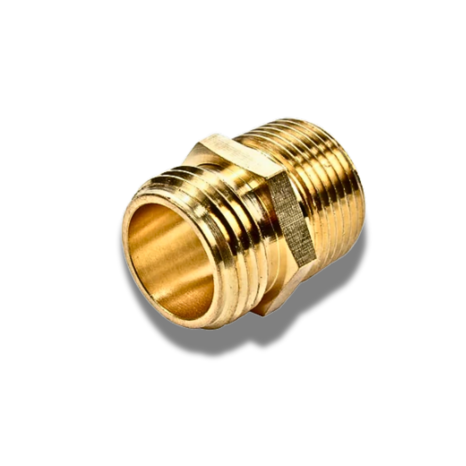 196-C BR 3/8" MALE NPT x MALE GHT