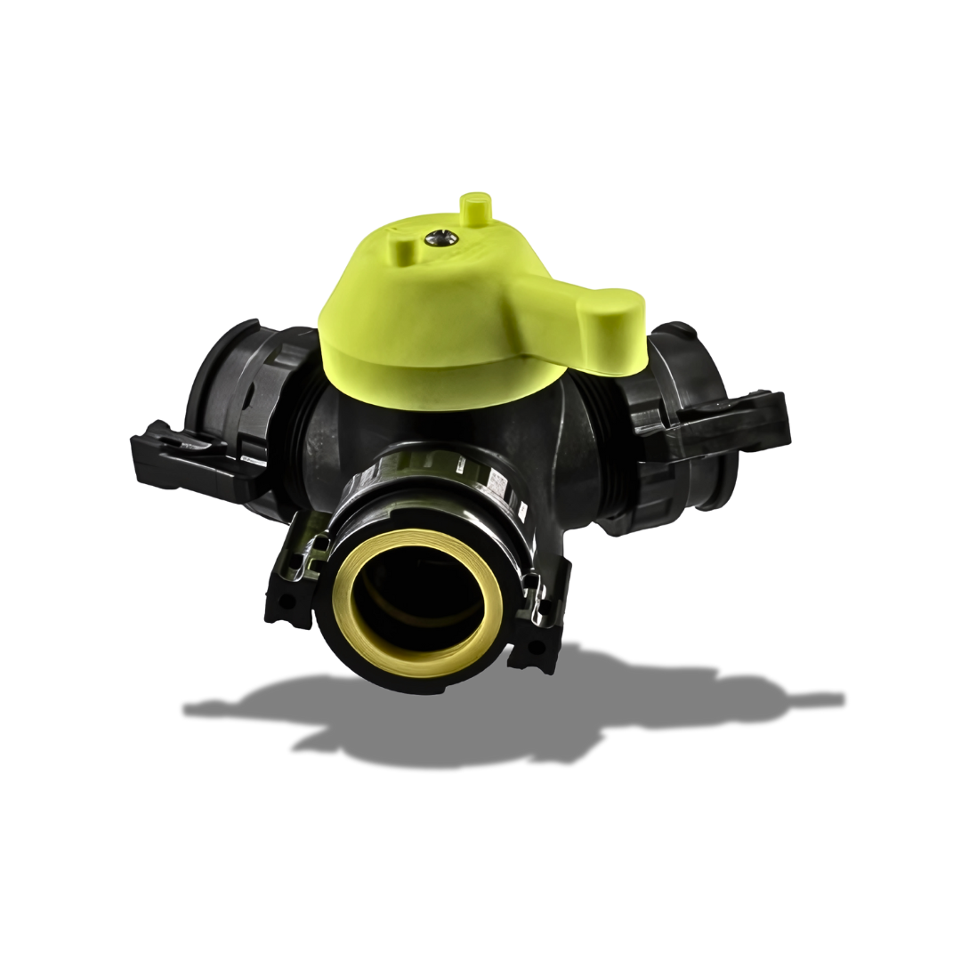 3 Way Valve With 1/4 Turn Connectors