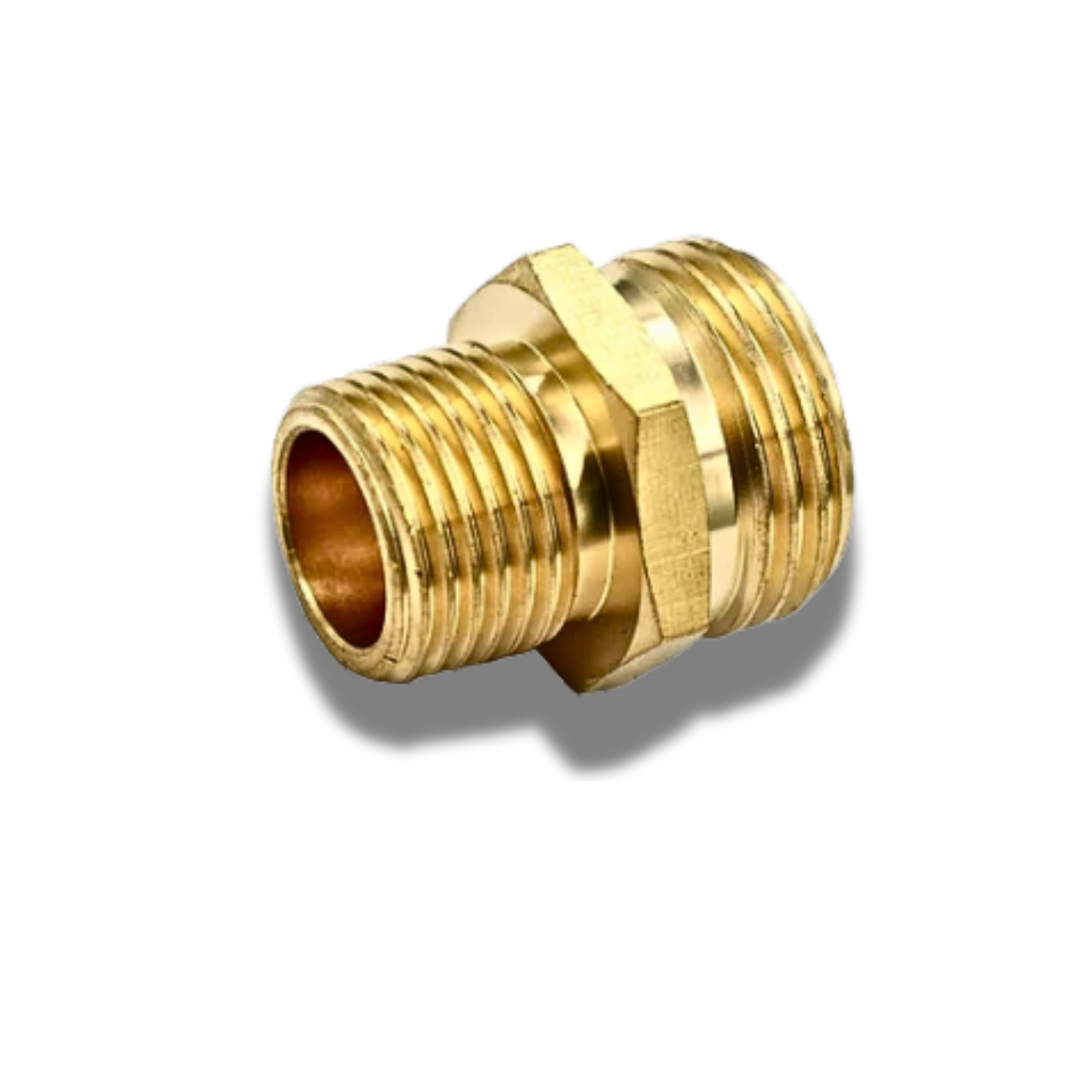 196-D BR 1/2" M NPT X M GHT
