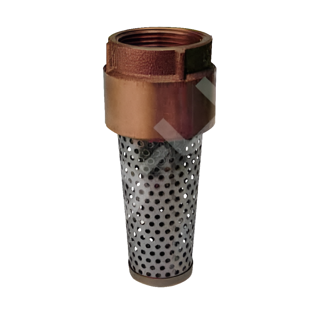 1-1/2" Brass Spring Loaded Foot Valve