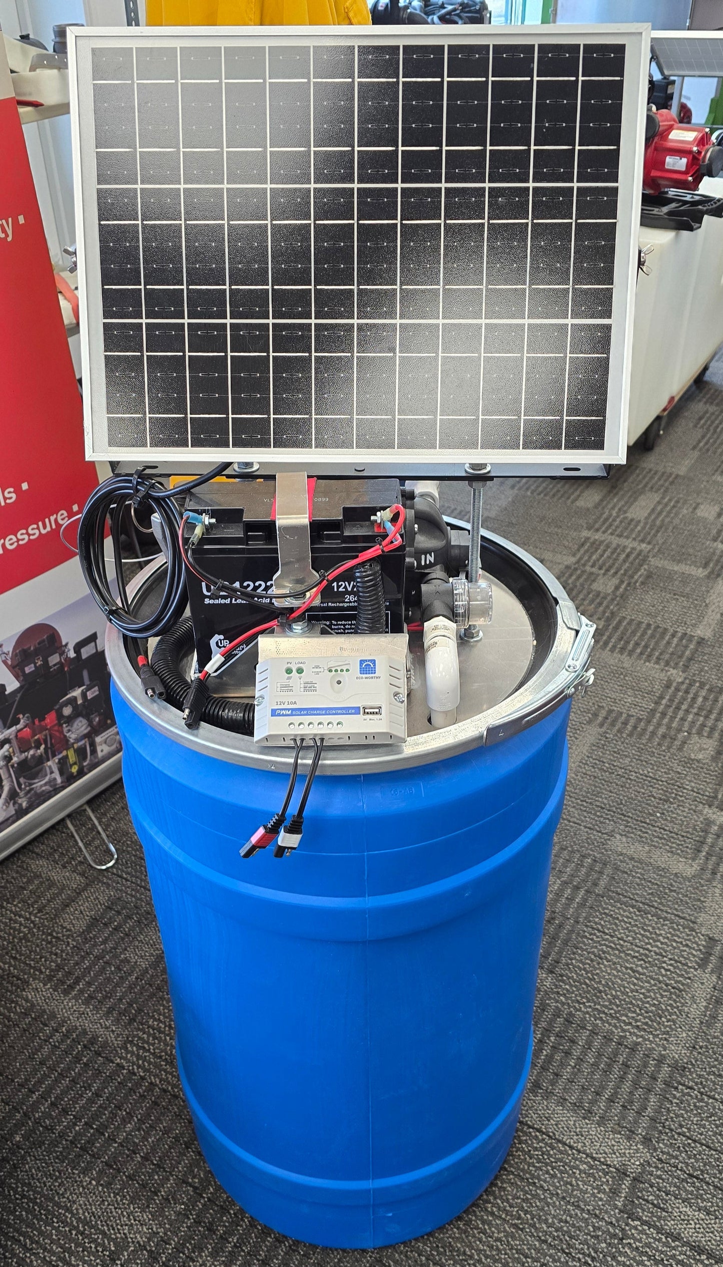 Smurph Tank – Portable Fire Suppression System (30-Gallon)