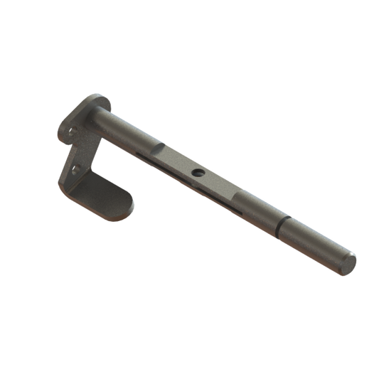 R-1035 EJE Y PALANCA DEL ACELERADOR DE LATÓN Y ACERO