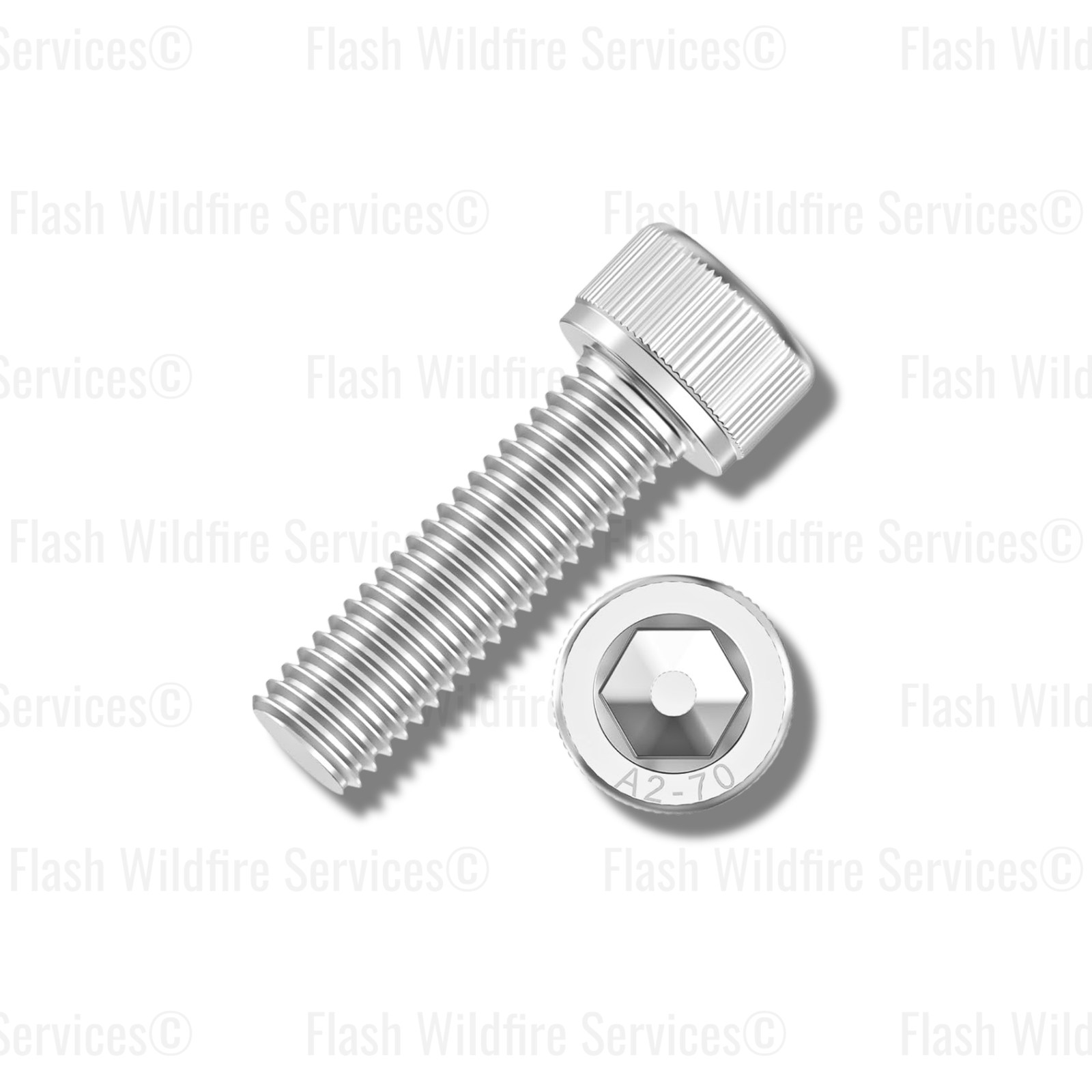 Screw M6X1.0X20 HEX Socket Zinc C12.9 DIN912