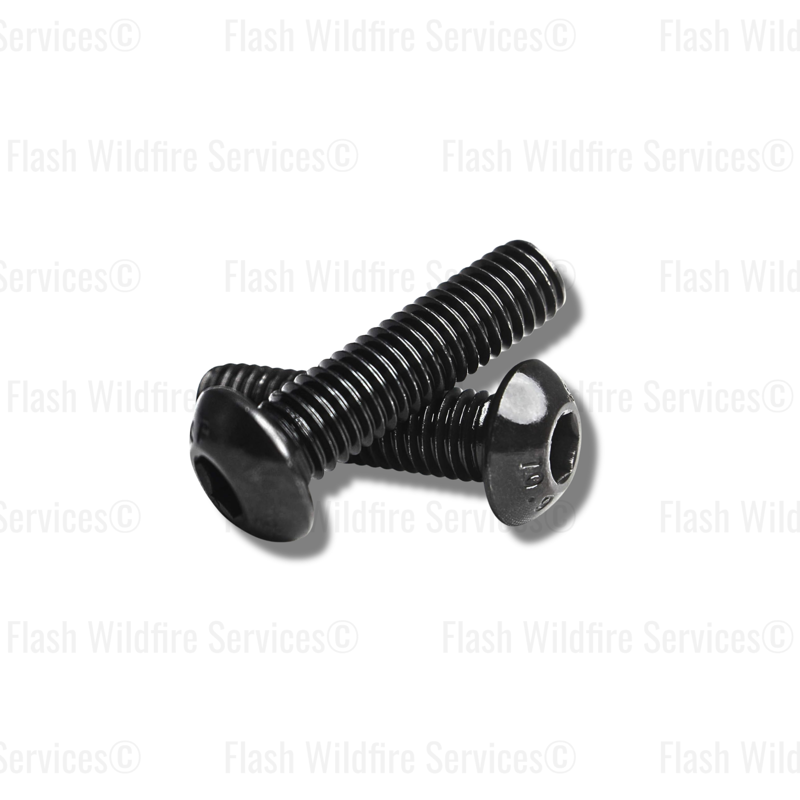 Screw M6X1.0X20 Hex Socket Button Head SS Black