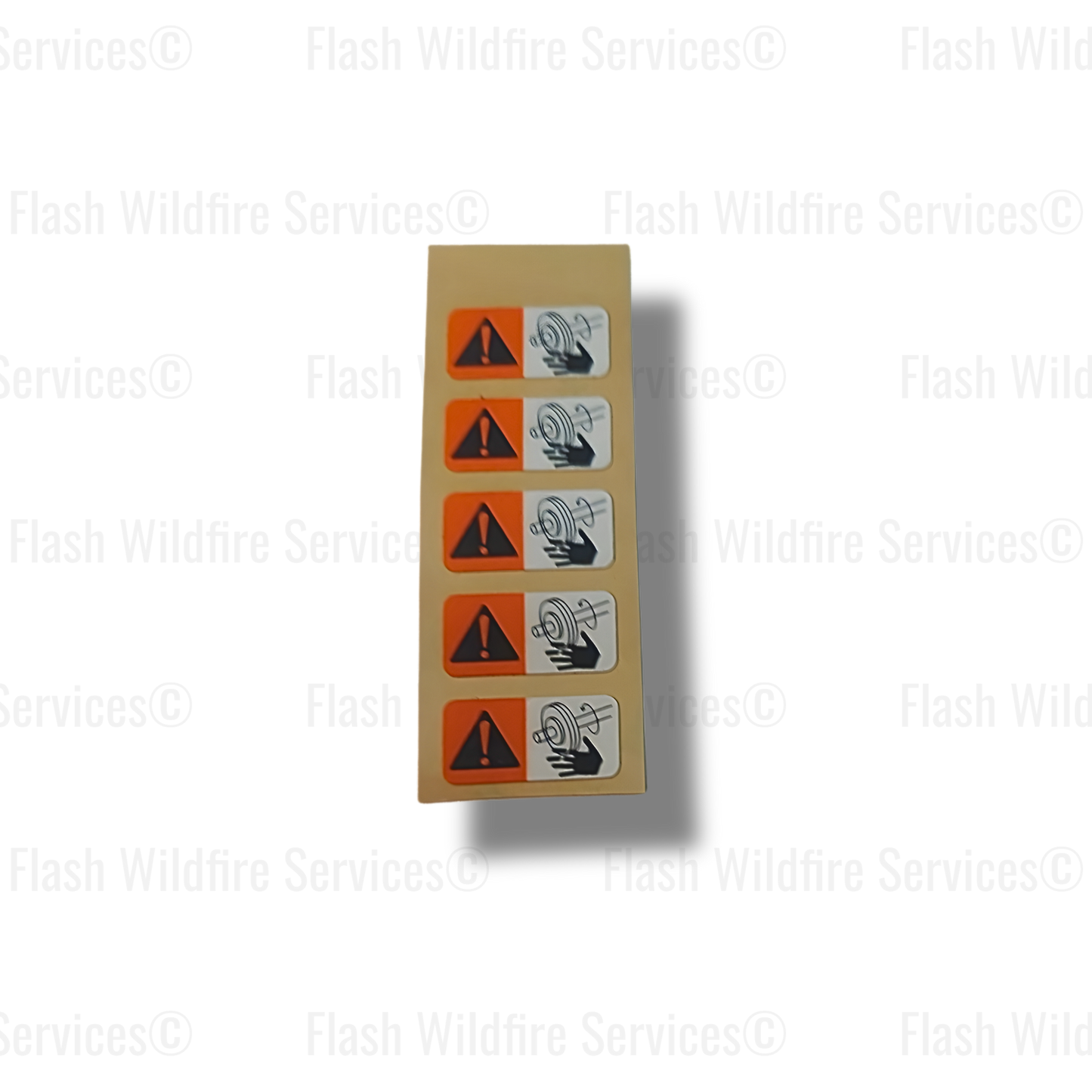 Decal - Finger Pinching 1" X .5"