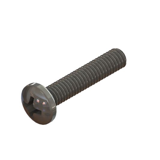 R-655 SCREW M4X0.7X20 PHILLIPS PAN ZINC W/WASHER