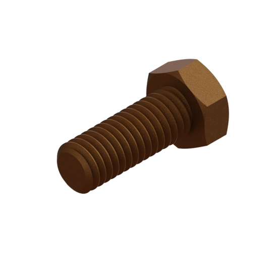 VIS FAST-2 3/8-16X1 HEX CAP DICHROMATE DE ZINC