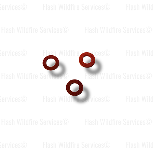 ARANDELA R-230 DE FIBRA PLANA DE 3/16 (AISLANTE)