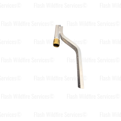 Offset Wall Mount – Aluminum & Brass Swivel for Sprinklers