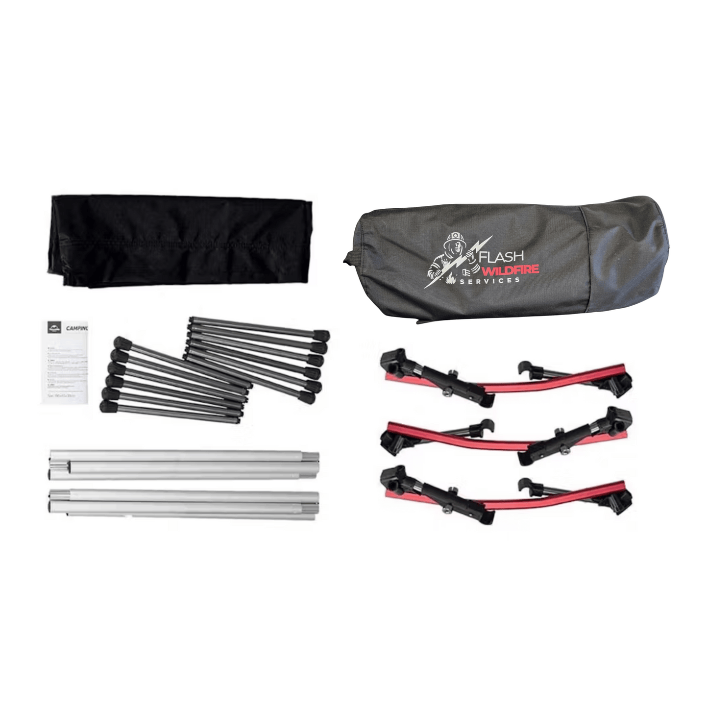 Wildland Firefighter Field Cot – 150 kg Aluminum Folding Bed