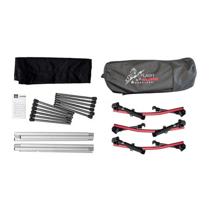 Wildland Firefighter Field Cot – 150 kg Aluminum Folding Bed