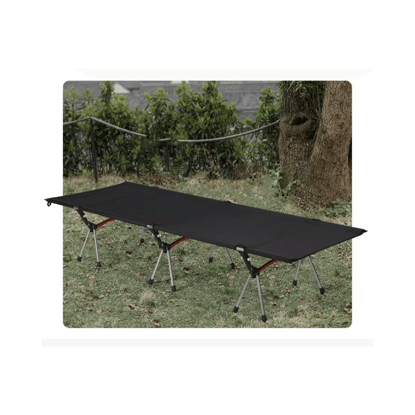Wildland Firefighter Field Cot – 150 kg Aluminum Folding Bed