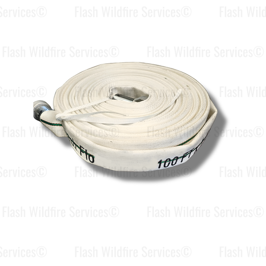 1.5" X 100' Fire Hose (Not for Professional Use)