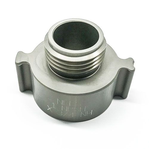 Reducer Adapter – 1" NPSH Female × 3/4" GHT Male Aluminum