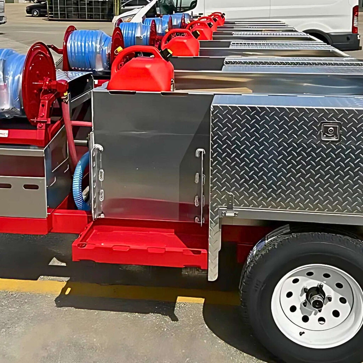 Single Axle 125 Gallon Trailer