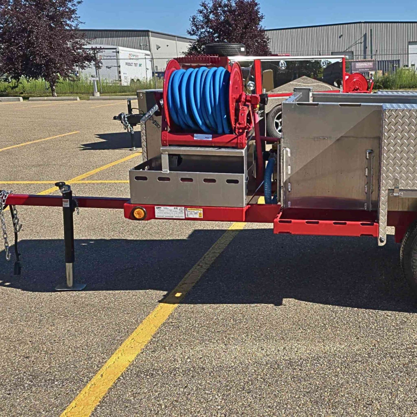 Single Axle 125 Gallon Trailer
