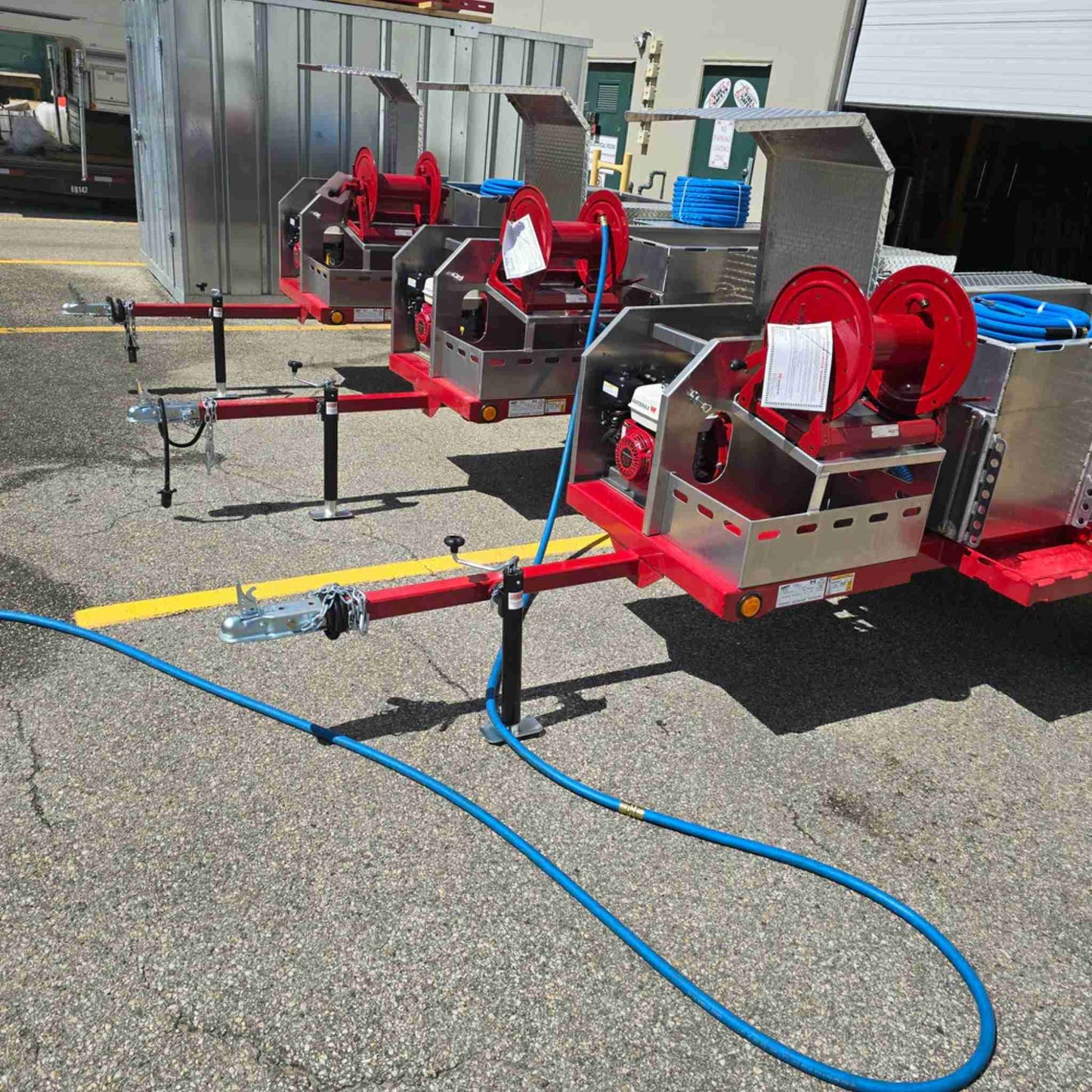 Single Axle 125 Gallon Trailer