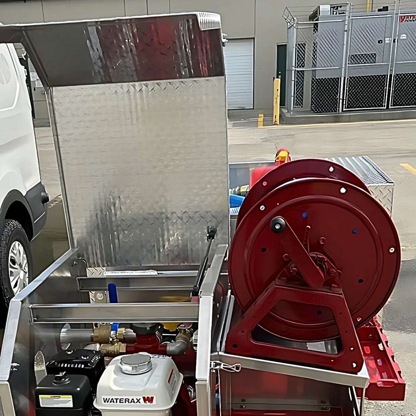 Single Axle 125 Gallon Trailer