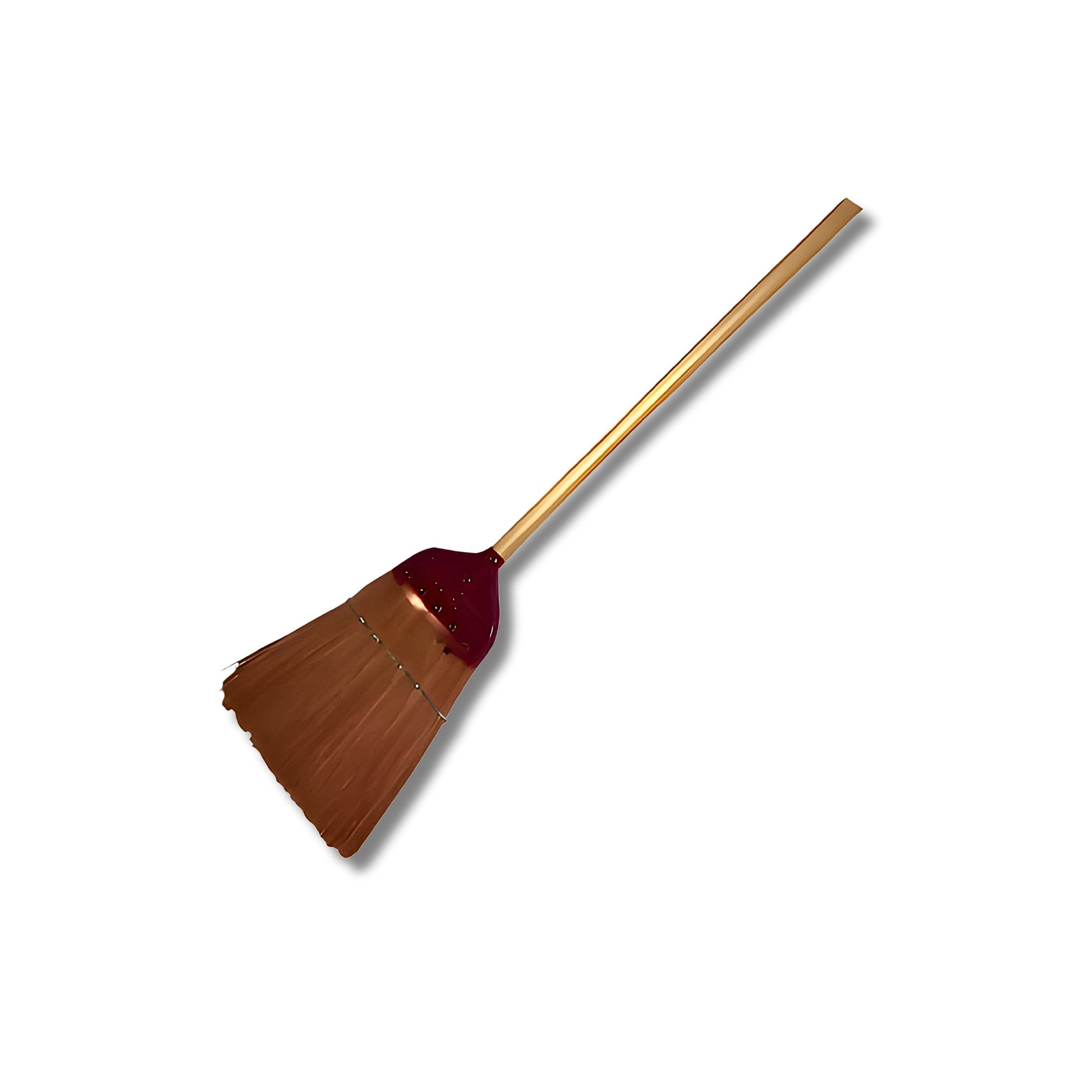 brown firefighting broom