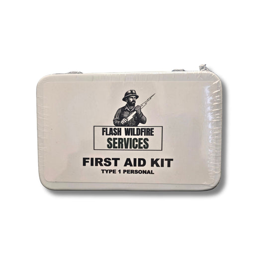 First Aid Kit Type 1 complying with CSA Z1220-17 for workplace & wildland fire crews.