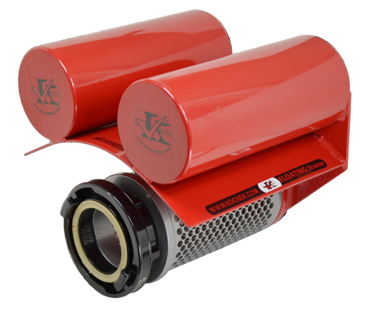 2″ NPT Self-Leveling Floating Strainer with Foot Valve