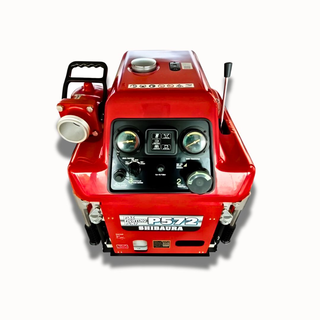 Shibaura P572S-A Water-Cooled Fire Pump